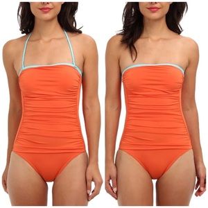 Tommy Bahama Orange One Piece Swimsuit